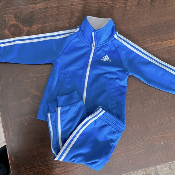 adidas Other - Blue & white adidas tracksuit